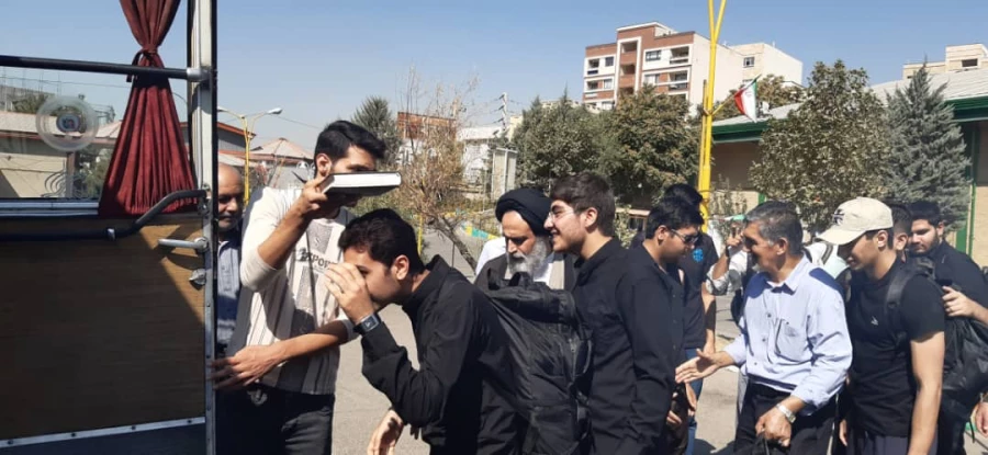 اعزام دانشجویان به کربلا در آستانه اربعین حسینی 2