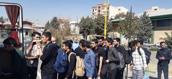 اعزام دانشجویان به کربلا در آستانه اربعین حسینی 3