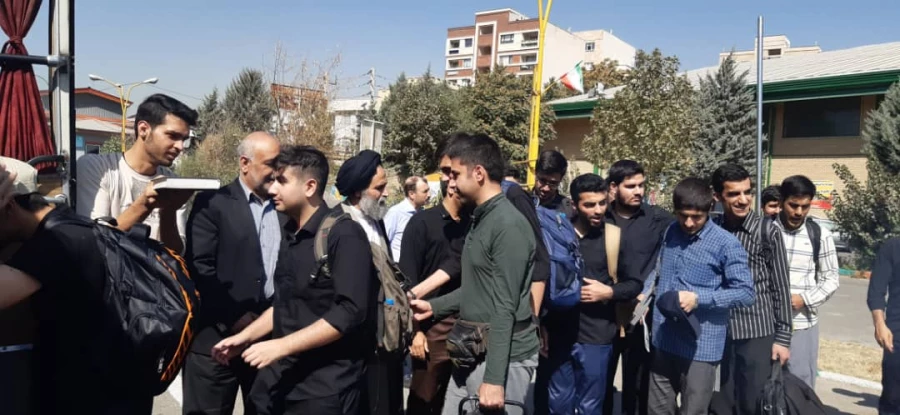 اعزام دانشجویان به کربلا در آستانه اربعین حسینی 7