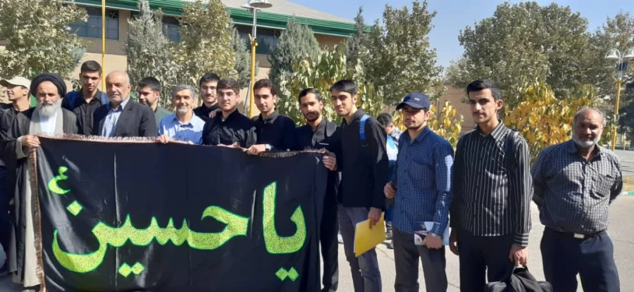 اعزام دانشجویان به کربلا در آستانه اربعین حسینی 8
