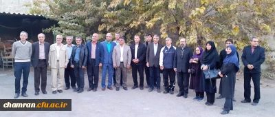 دورهمی صمیمانه جمعی از همکاران و استادان پردیس شهید چمران