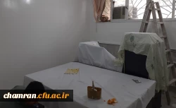 ادامه فعالیتهای عمرانی در پردیس شهید چمران 4