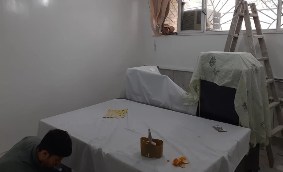 ادامه فعالیتهای عمرانی در پردیس شهید چمران 4