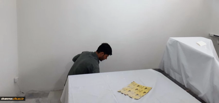 ادامه فعالیتهای عمرانی در پردیس شهید چمران 5