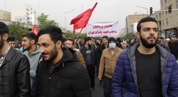 حضور اعضای پردیس شهید چمران در راهپیمایی بزرگ محکومیت اغتشاشات 4