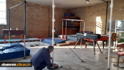 تداوم اقدامات برای بهسازی پردیس شهید چمران در آذر ۱۳۹۸