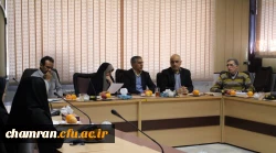 برگزاری جلسه گروه های آموزشی در پردیس شهید چمران 2