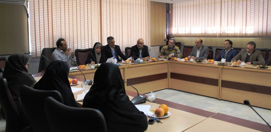 برگزاری جلسه گروه های آموزشی در پردیس شهید چمران 4