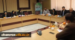 برگزاری جلسه گروه های آموزشی در پردیس شهید چمران 5