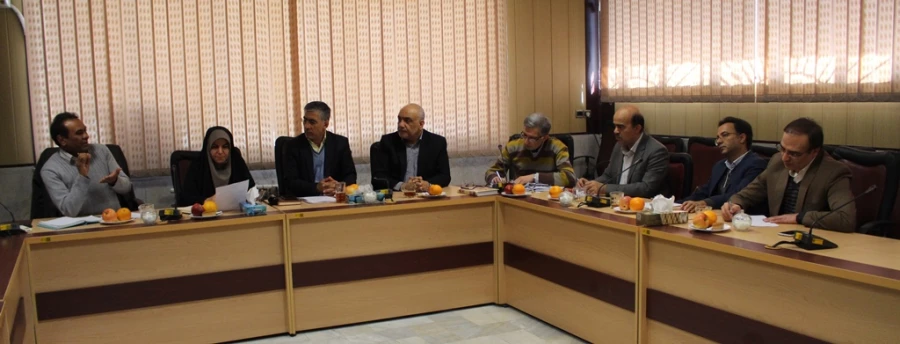 برگزاری جلسه گروه های آموزشی در پردیس شهید چمران 8