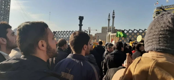 شرکت اعضای پردیس شهید چمران در سالروز حماسه ۹ دی 4