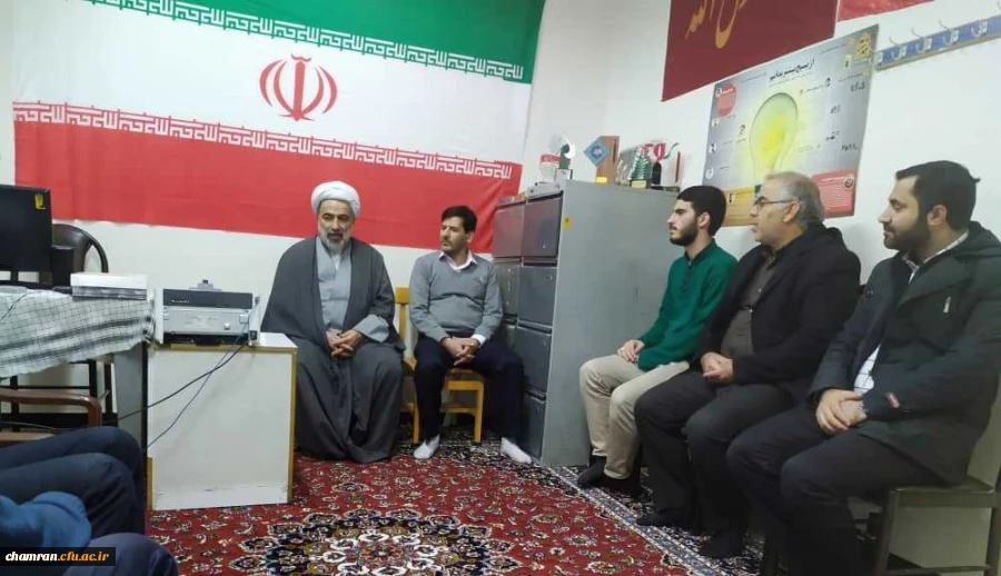 حضور مسئول نهاد مقام معظم رهبری دانشگاه فرهنگیان استان تهران در پردیس شهید چمران 2