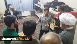 حضور مسئول نهاد مقام معظم رهبری دانشگاه فرهنگیان استان تهران در پردیس شهید چمران 3