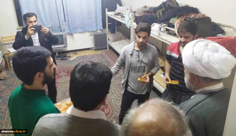 حضور مسئول نهاد مقام معظم رهبری دانشگاه فرهنگیان استان تهران در پردیس شهید چمران 3