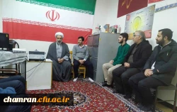 حضور مسئول نهاد مقام معظم رهبری دانشگاه فرهنگیان استان تهران در پردیس شهید چمران 2