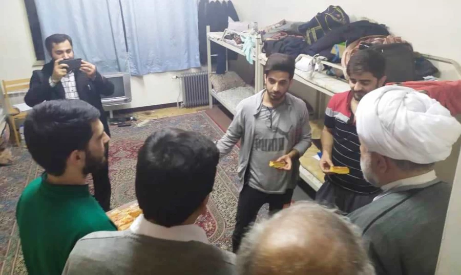 حضور مسئول نهاد مقام معظم رهبری دانشگاه فرهنگیان استان تهران در پردیس شهید چمران 3