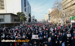 تشییع باشکوه پیکر سردار دلها شهید حاج قاسم سلیمانی و همرزمانش در تهران 5