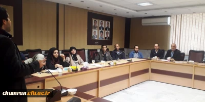 برگزاری کارگاه آموزشی سلامت روان برای همکاران پردیس شهید چمران