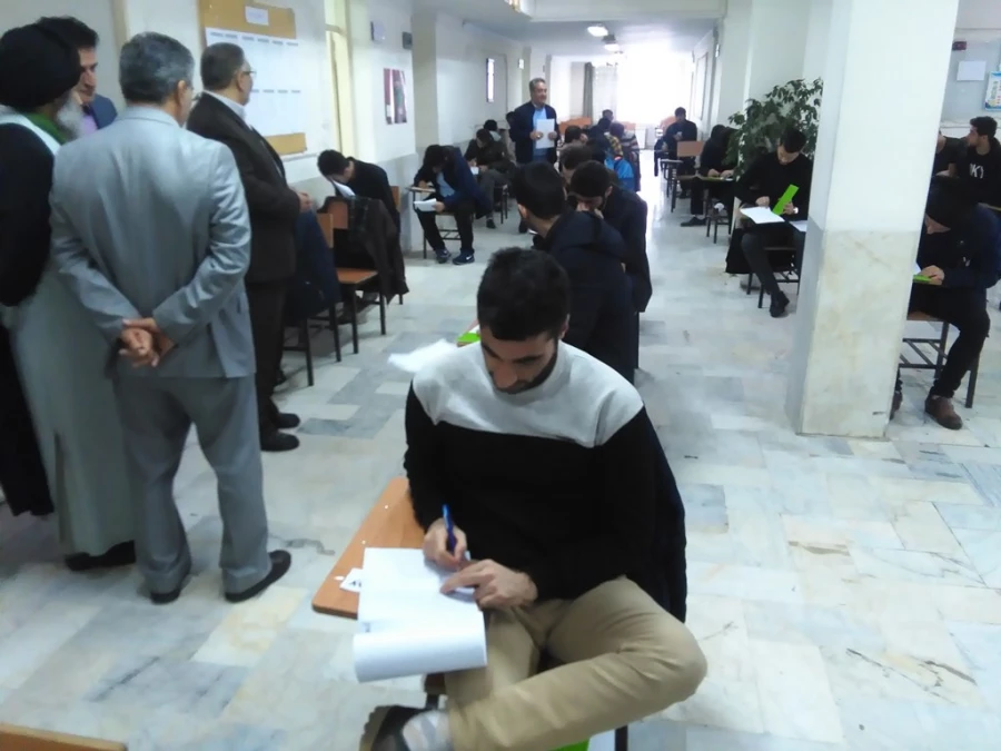 برگزاری آزمون بریل برای نخستین بار در دانشگاه فرهنگیان 4