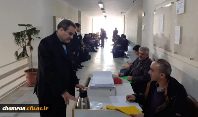 پایان مصاحبه پذیرفته شدگان چند برابر ظرفیت آزمون استخدام پیمانی در پردیس شهید چمران