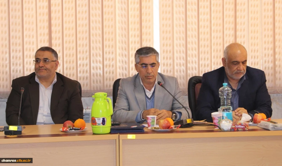 برگزاری جلسه تودیع و معارفه معاون توسعه منابع و امور دانشجویی پردیس شهید چمران 2