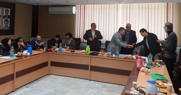 برگزاری جلسه تودیع و معارفه معاون توسعه منابع و امور دانشجویی پردیس شهید چمران 3