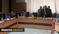 برگزاری جلسه تودیع و معارفه معاون توسعه منابع و امور دانشجویی پردیس شهید چمران 4