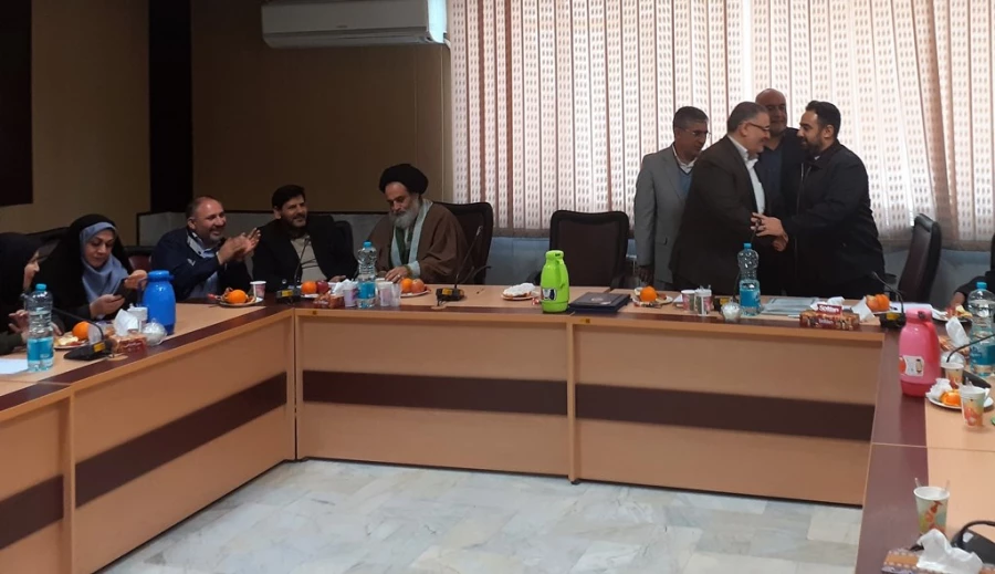 برگزاری جلسه تودیع و معارفه معاون توسعه منابع و امور دانشجویی پردیس شهید چمران 4