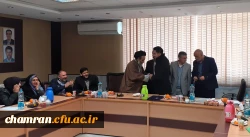 برگزاری جلسه تودیع و معارفه معاون توسعه منابع و امور دانشجویی پردیس شهید چمران 5