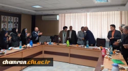 برگزاری جلسه تودیع و معارفه معاون توسعه منابع و امور دانشجویی پردیس شهید چمران 7