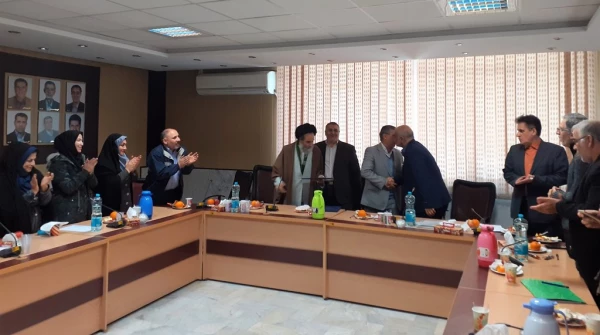برگزاری جلسه تودیع و معارفه معاون توسعه منابع و امور دانشجویی پردیس شهید چمران 7