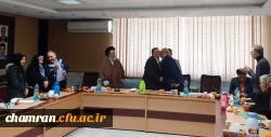 برگزاری جلسه تودیع و معارفه معاون توسعه منابع و امور دانشجویی پردیس شهید چمران 8