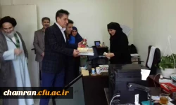 تقدیر از همکاران خانم به مناسبت سالروز ولادت حضرت فاطمه سلام الله علیها و روز زن و روز مادر 4