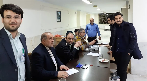 شرکت اعضای پردیس شهید چمران در یازدهمین انتخابات مجلس شورای اسلامی 7