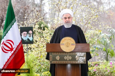 پیام نوروزی ریاست جمهور حجت الاسلام روحانی به مناسبت آغاز سال ۹۹