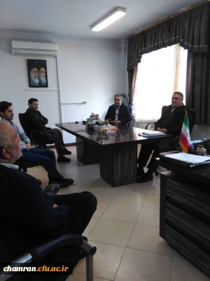 برگزاری جلسه هماهنگی پردیس شهید چمران