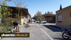 بهسازی فضای سبز پردیس شهید چمران 4