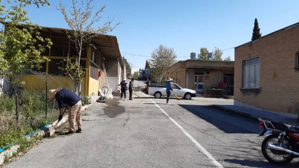 بهسازی فضای سبز پردیس شهید چمران 4