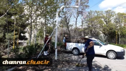 بهسازی فضای سبز پردیس شهید چمران 10