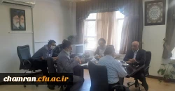 برگزاری جلسه شورای هماهنگی پردیس شهید چمران 3