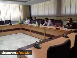 برگزاری جلسه شورای آموزشی پردیس شهید چمران 3