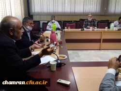 برگزاری جلسه شورای آموزشی پردیس شهید چمران 7