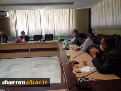 برگزاری جلسه شورای آموزشی پردیس شهید چمران 9