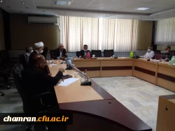 برگزاری جلسه شورای آموزشی پردیس شهید چمران 10