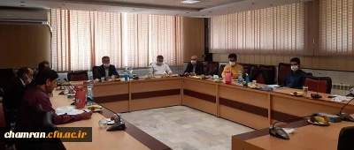 برگزاری ششمین نشست شورای پردیس شهید چمران