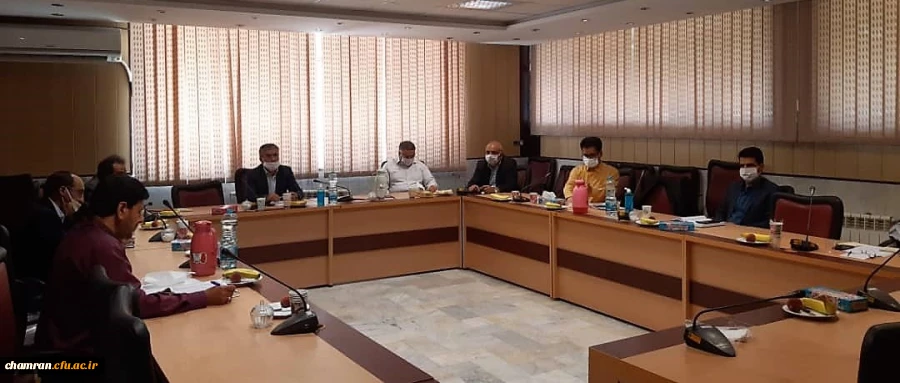 برگزاری ششمین نشست شورای پردیس شهید چمران 2