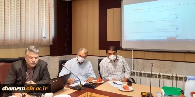 نشست گروه علوم تربیتی درباره آموزش و آزمون مجازی