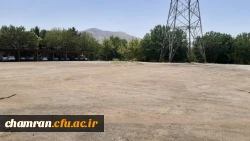 انجام پروژه آسفالت ریزی در پردیس شهید چمران 16