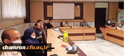 برگزاری نشست حوزه معاونت توسعه منابع و امور دانشجویی پردیس شهید چمران 2