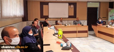 برگزاری نشست حوزه معاون توسعه منابع و امور دانشجویی پردیس شهید چمران